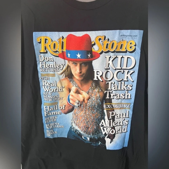 Rolling Stone | Kid Rock Cover Art T-Shirt | Size XL - Picture 3 of 6